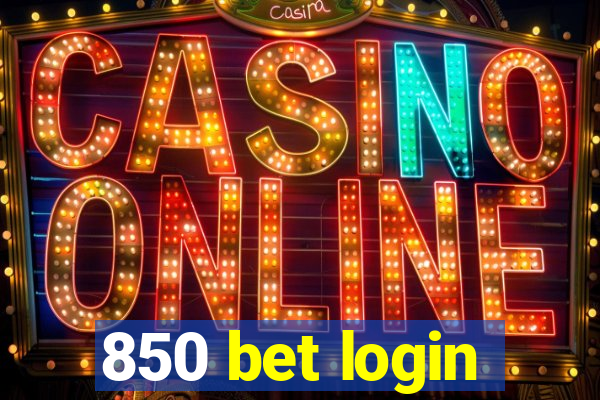 850 bet login