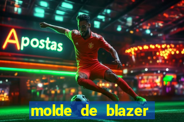 molde de blazer masculino para imprimir