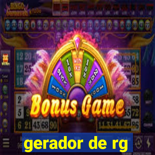 gerador de rg