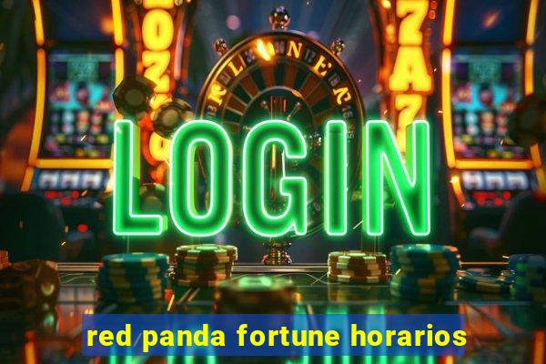 red panda fortune horarios