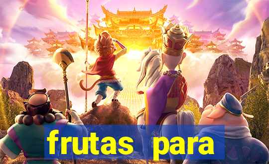 frutas para imprimir e recortar
