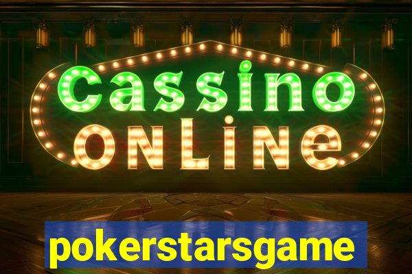 pokerstarsgame