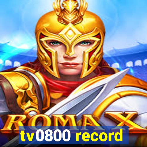 tv0800 record