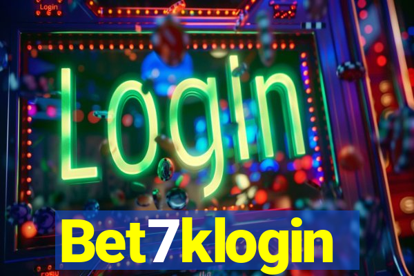 Bet7klogin