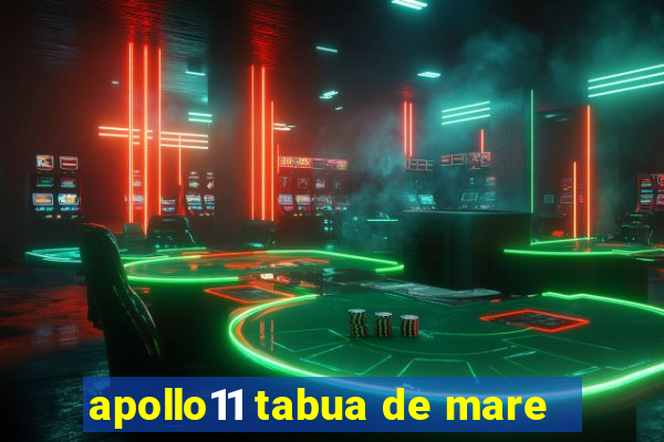 apollo11 tabua de mare