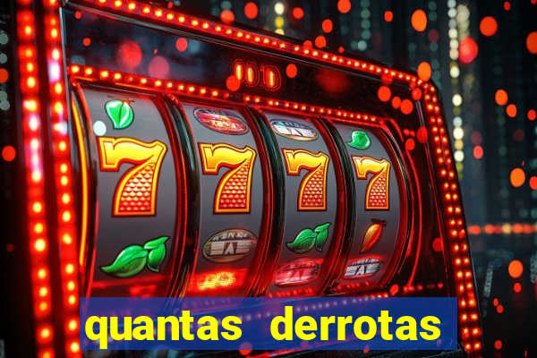 quantas derrotas teve o flamengo em 2019