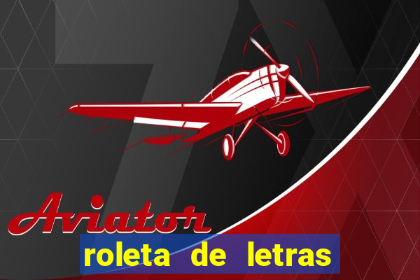 roleta de letras stop online