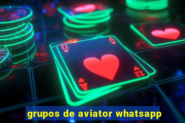 grupos de aviator whatsapp