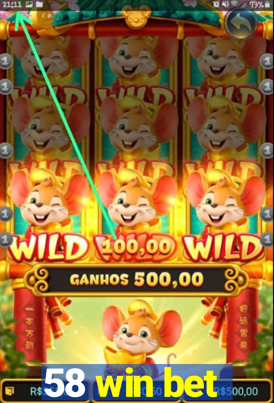 58 win bet