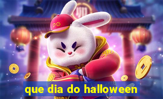 que dia do halloween