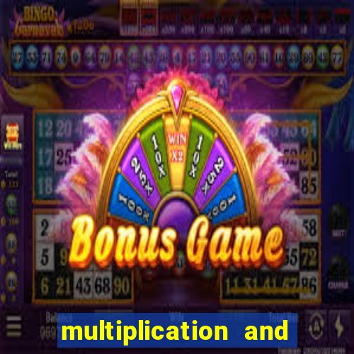 multiplication and division bingo