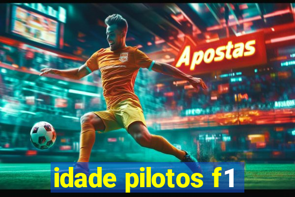 idade pilotos f1