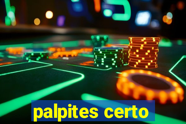 palpites certo