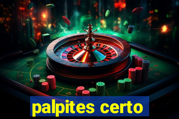 palpites certo