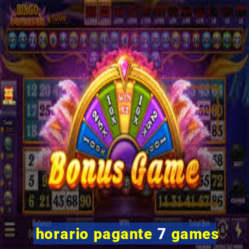 horario pagante 7 games