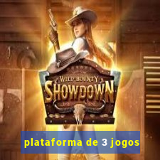 plataforma de 3 jogos