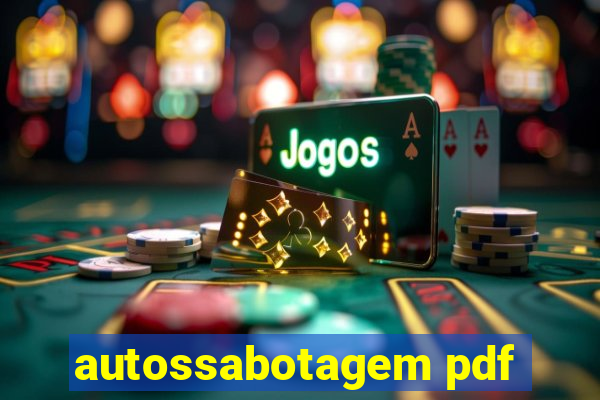 autossabotagem pdf