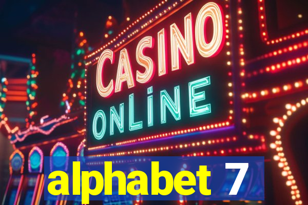 alphabet 7