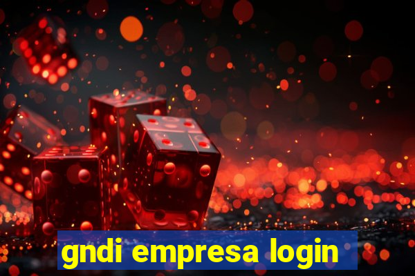 gndi empresa login