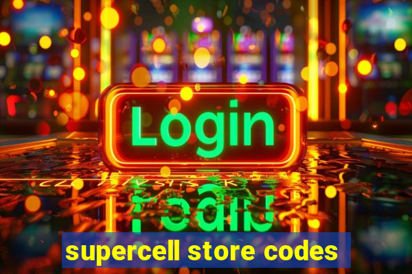 supercell store codes