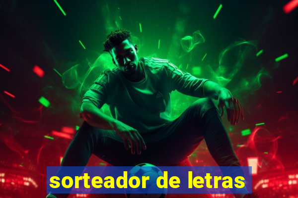 sorteador de letras