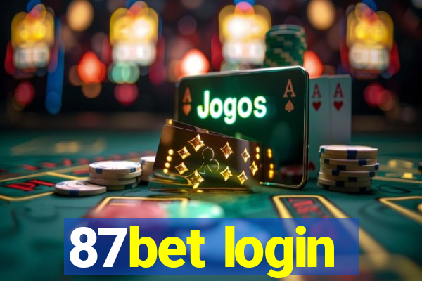 87bet login