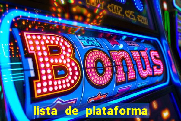 lista de plataforma de jogos