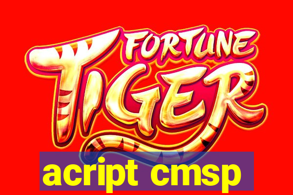 acript cmsp