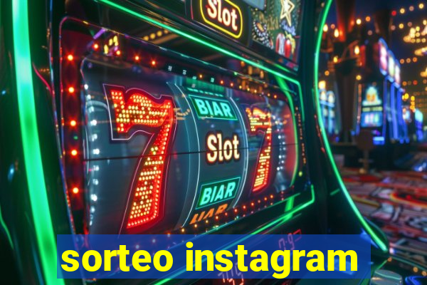 sorteo instagram
