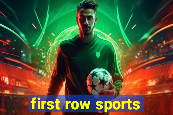first row sports