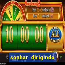 sonhar dirigindo carro jogo do bicho