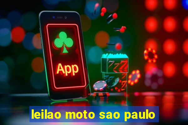 leilao moto sao paulo