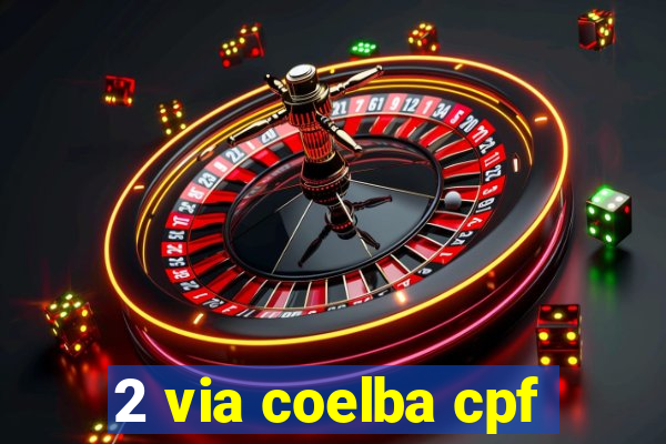 2 via coelba cpf