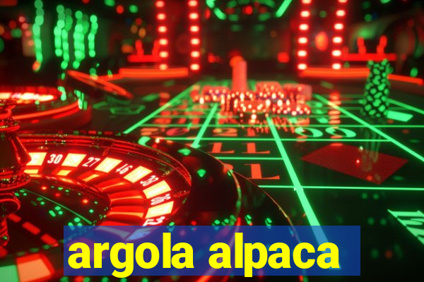 argola alpaca