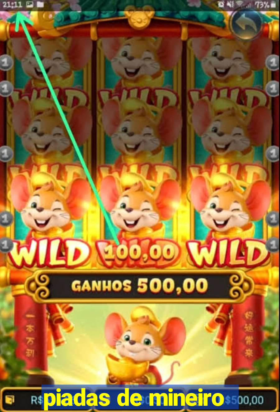 piadas de mineiro