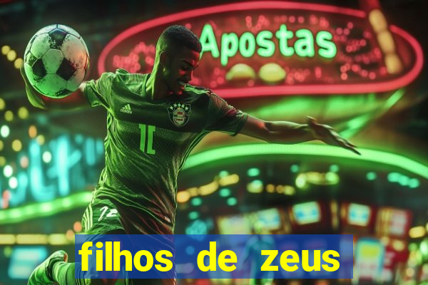 filhos de zeus mitologia grega