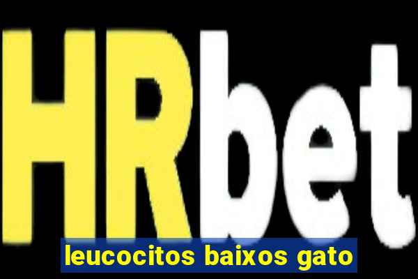 leucocitos baixos gato