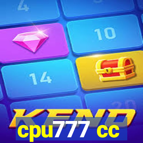 cpu777 cc