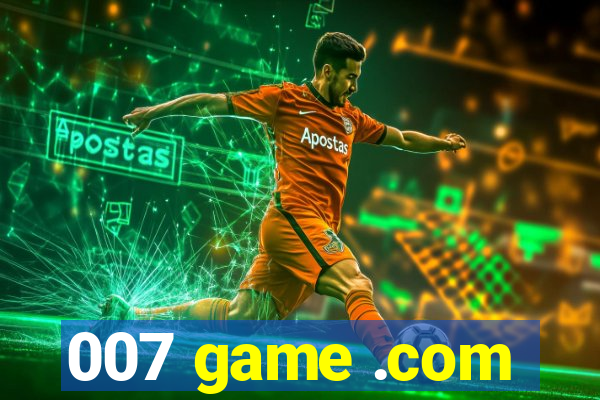007 game .com
