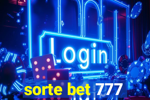 sorte bet 777