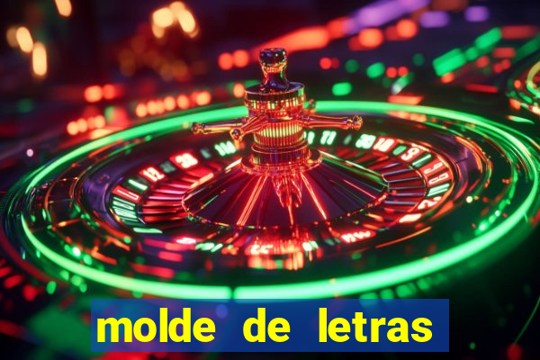 molde de letras feliz natal para imprimir