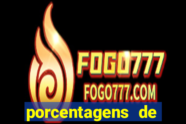 porcentagens de jogos pagantes