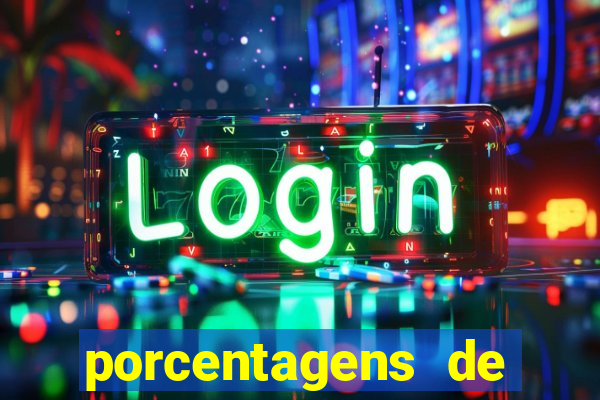 porcentagens de jogos pagantes