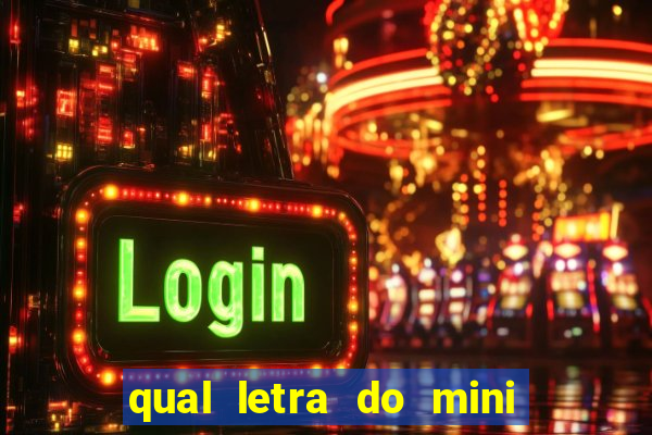 qual letra do mini dolar hoje