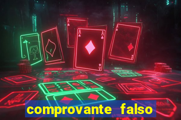comprovante falso de 50 reais