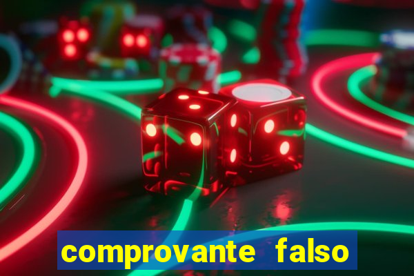 comprovante falso de 50 reais