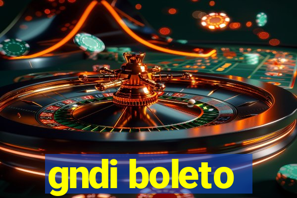 gndi boleto