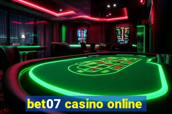 bet07 casino online