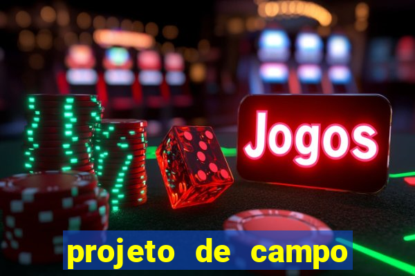 projeto de campo de futebol em cad