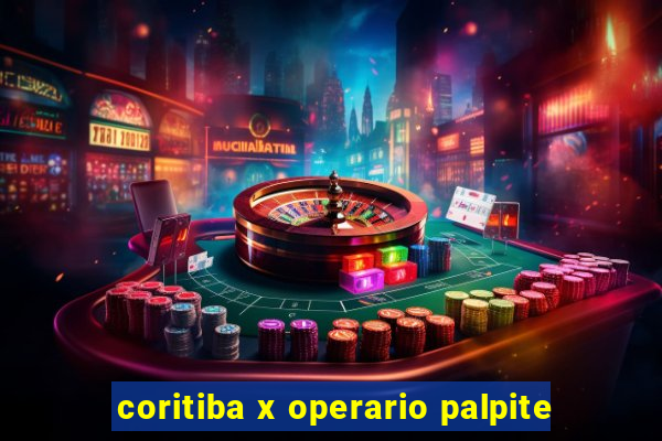coritiba x operario palpite